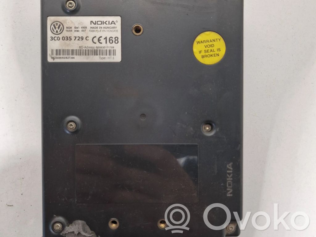 Volkswagen PASSAT B6 Telefono valdymo blokas 