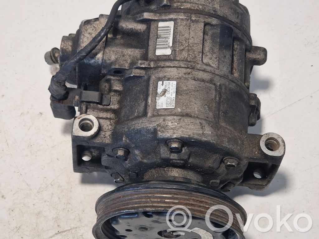 Audi A4 S4 B6 8E 8H Kompresor / Sprężarka klimatyzacji A/C 