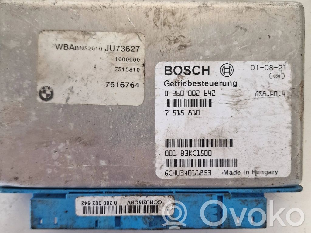 BMW 5 E39 Getriebesteuergerät TCU 