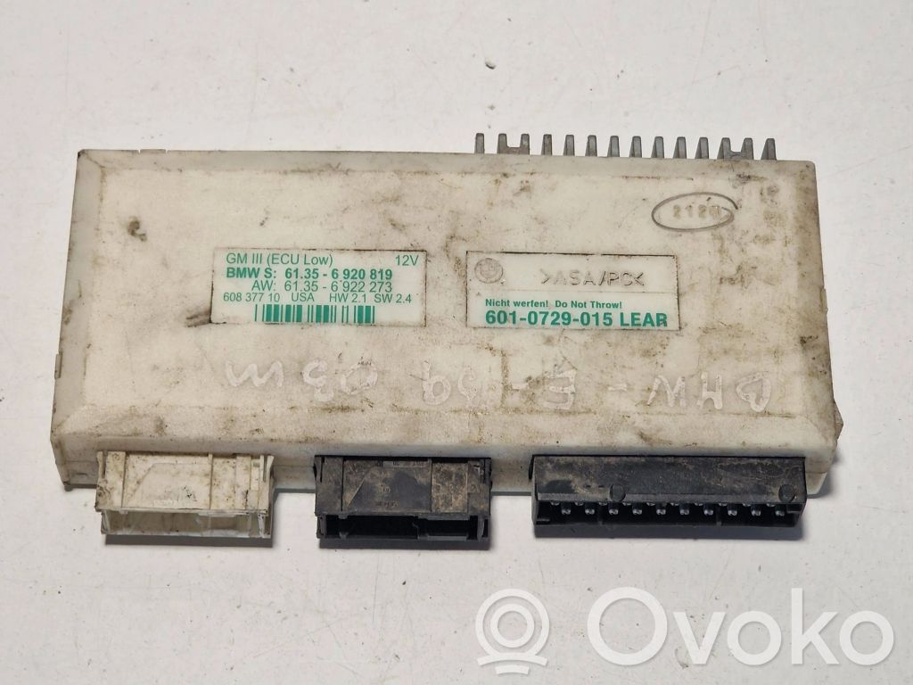 Comfort/convenience module   6920819,6010729015,60837710,6922273