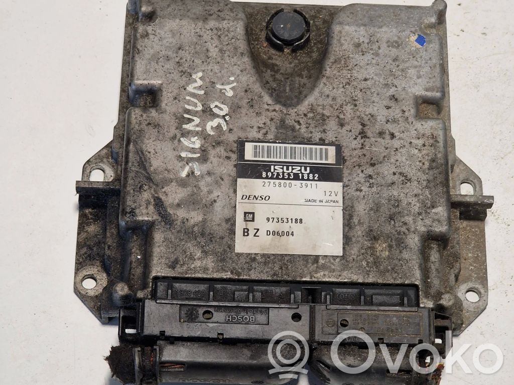 Engine control unit/module   2758003911,8973531882,97353188