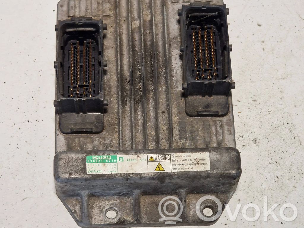 Opel Meriva A Engine control unit/module 
