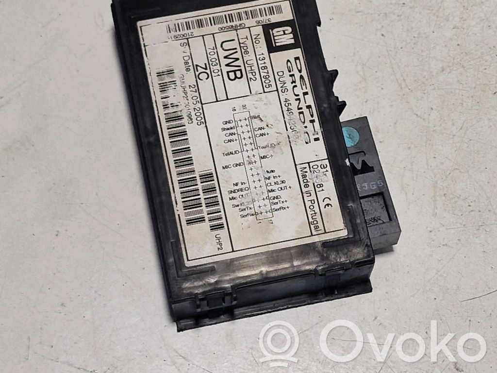 Opel Vectra C Citu veidu vadības bloki / moduļi 