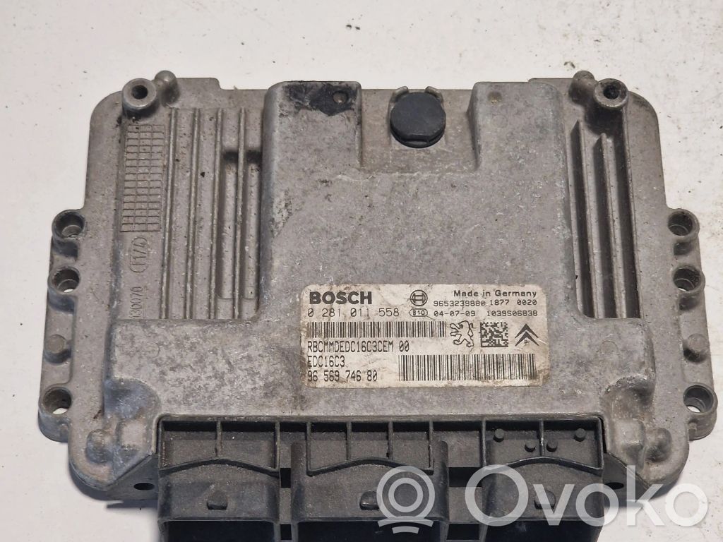 Peugeot 407 Engine control unit/module 
