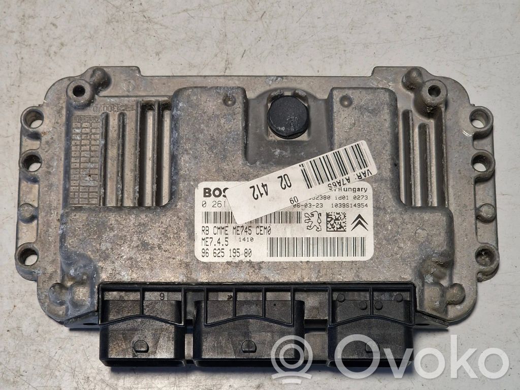 Peugeot 207 Engine control unit/module 