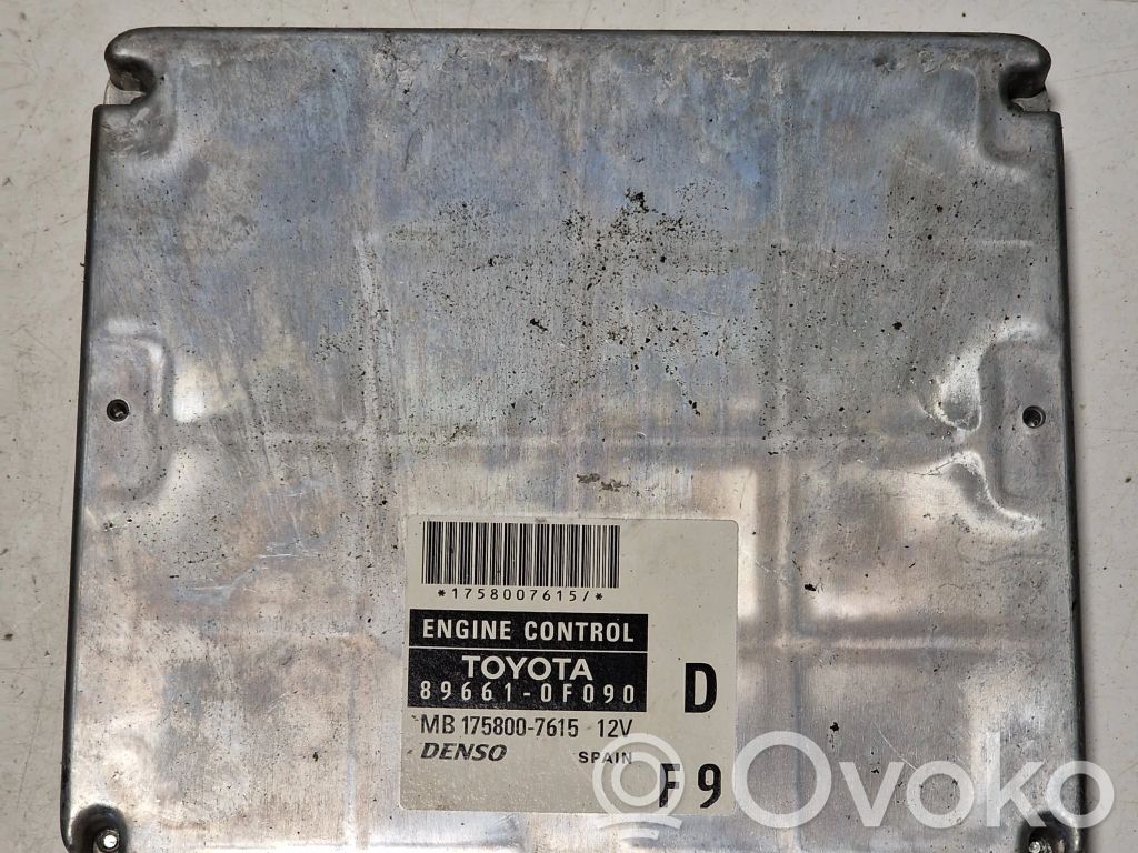 Engine control unit/module   896610F090,1758007615,MB1758007615