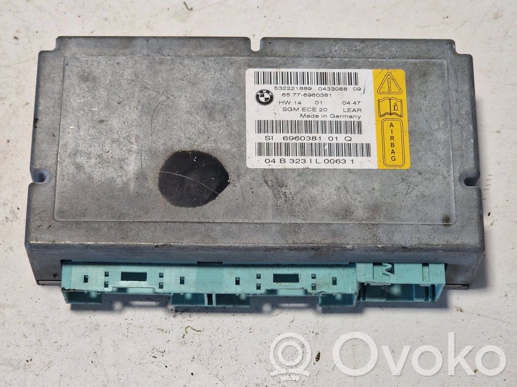 BMW 5 E60 E61 Airbag control unit/module 