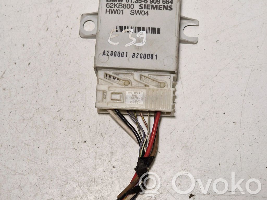BMW 5 E39 Unidad de control/módulo del maletero/compartimiento de carga 