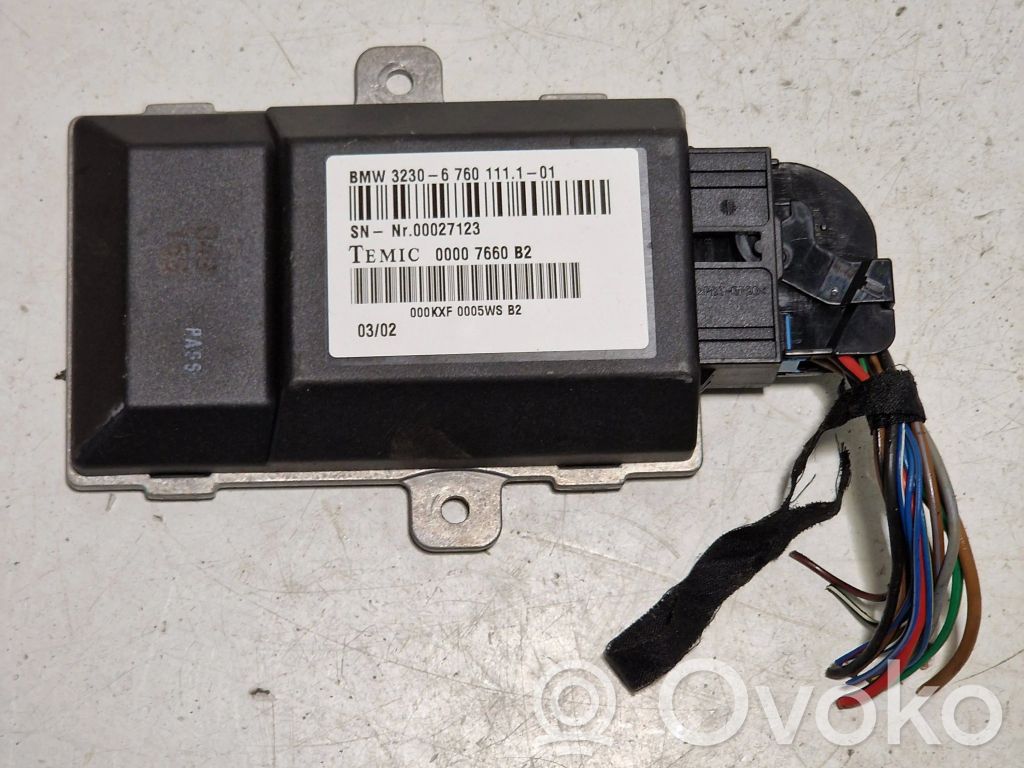 BMW 7 E65 E66 Crémaillère de direction module 