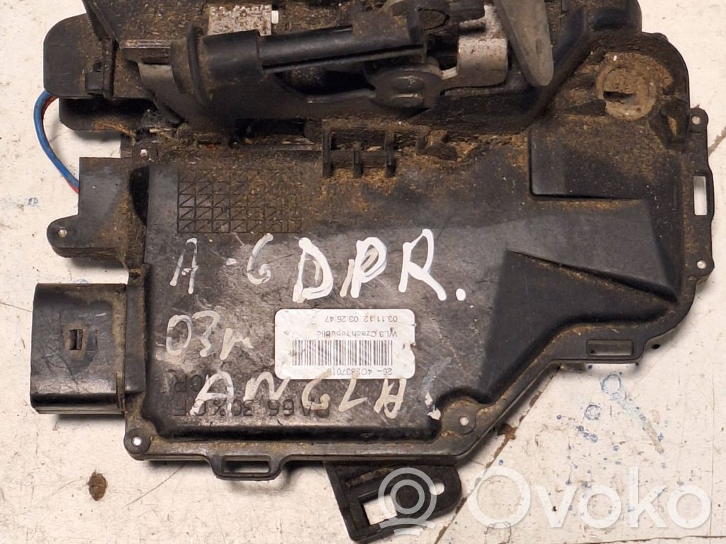 Audi A6 S6 C6 4F Etuoven lukko 