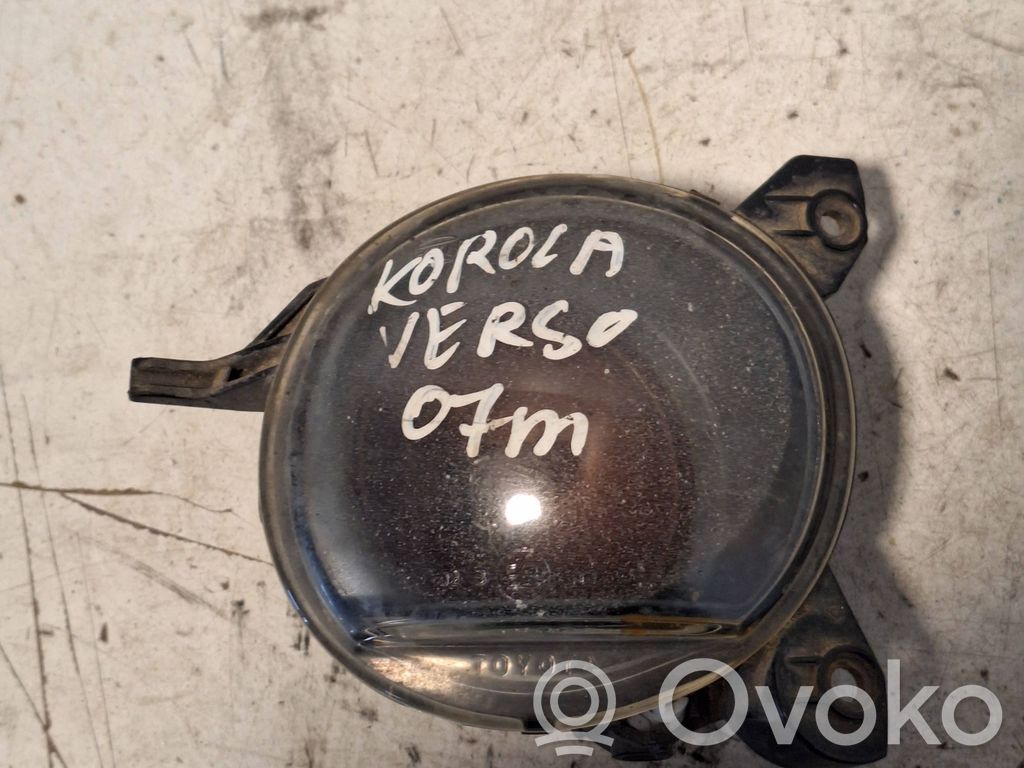 Toyota Corolla Verso E121 Proiector ceață 