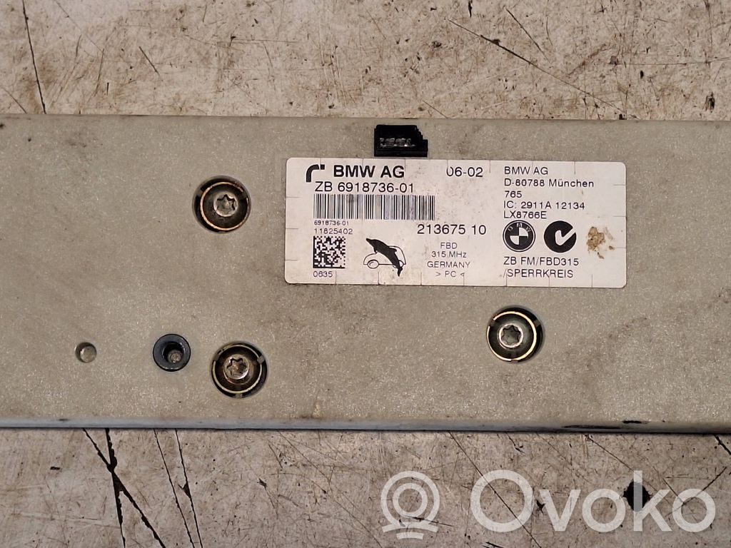 BMW 7 E65 E66 Antenos stiprintuvas 