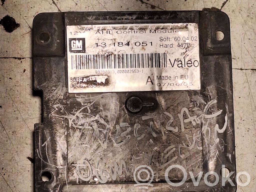 Opel Vectra C Sterownik / moduł świateł Xenon 