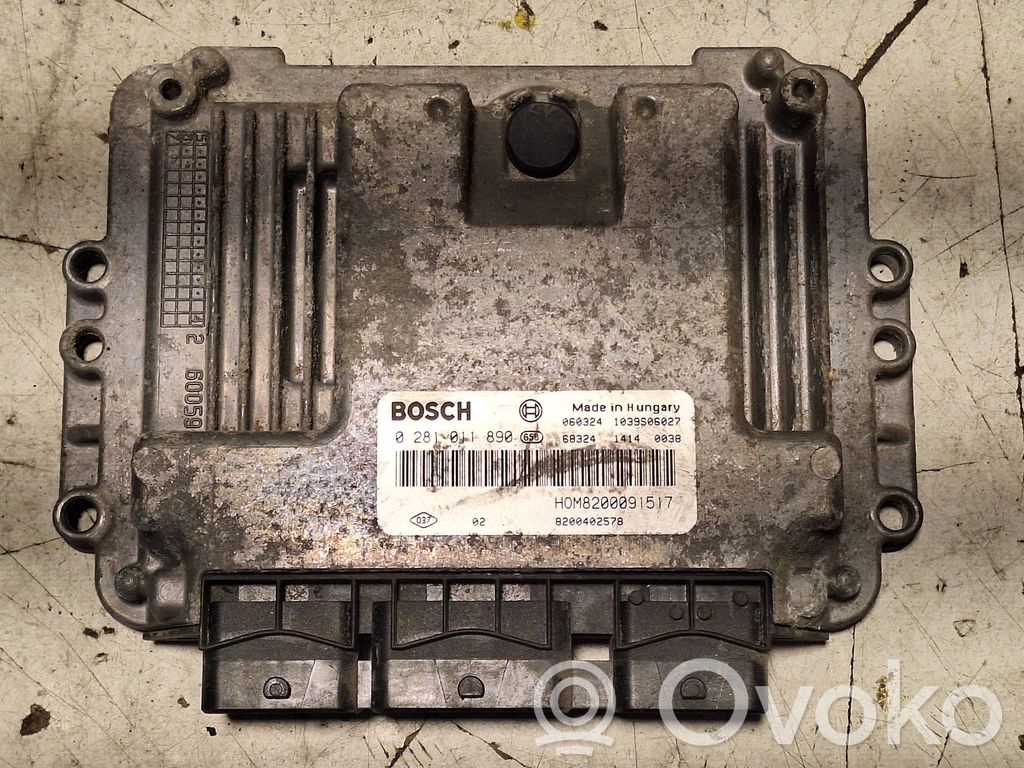 Opel Vivaro Engine control unit/module 
