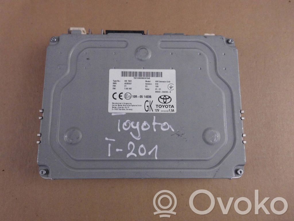 Unidad de control/módulo del navegador GPS   868400W230B,868400W230