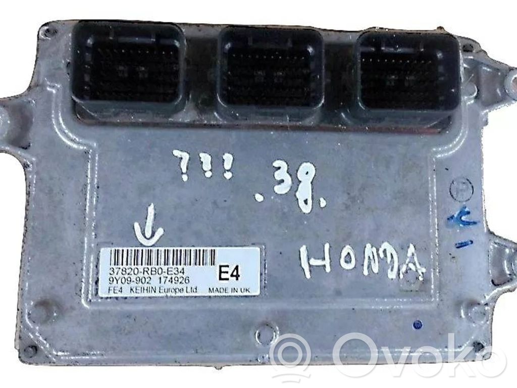 Engine control unit/module   37820RB0E34