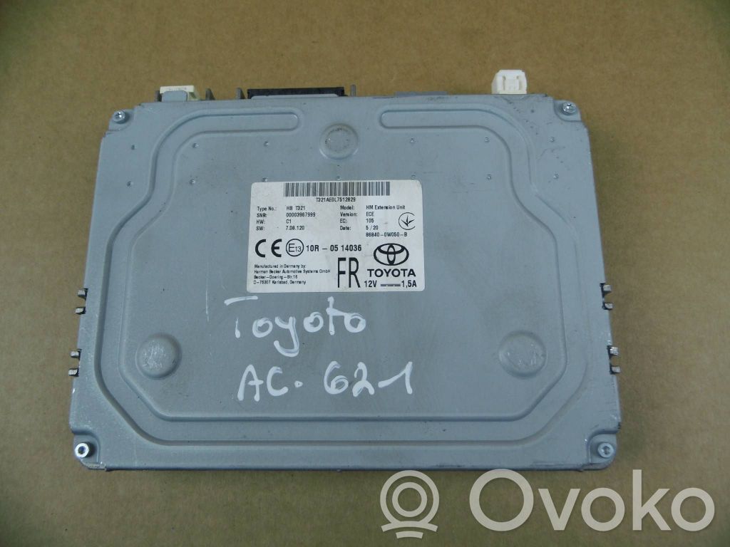 Lexus UX GPS navigation control unit/module 