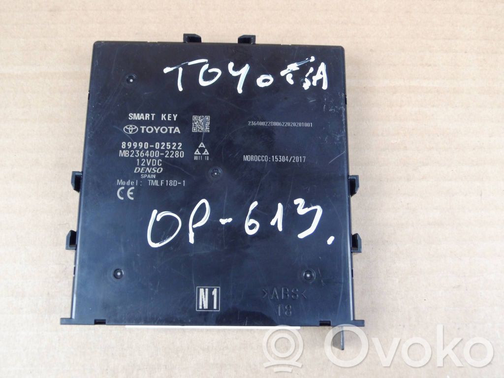 Toyota Corolla E210 E21 Keyless Steuergerät 