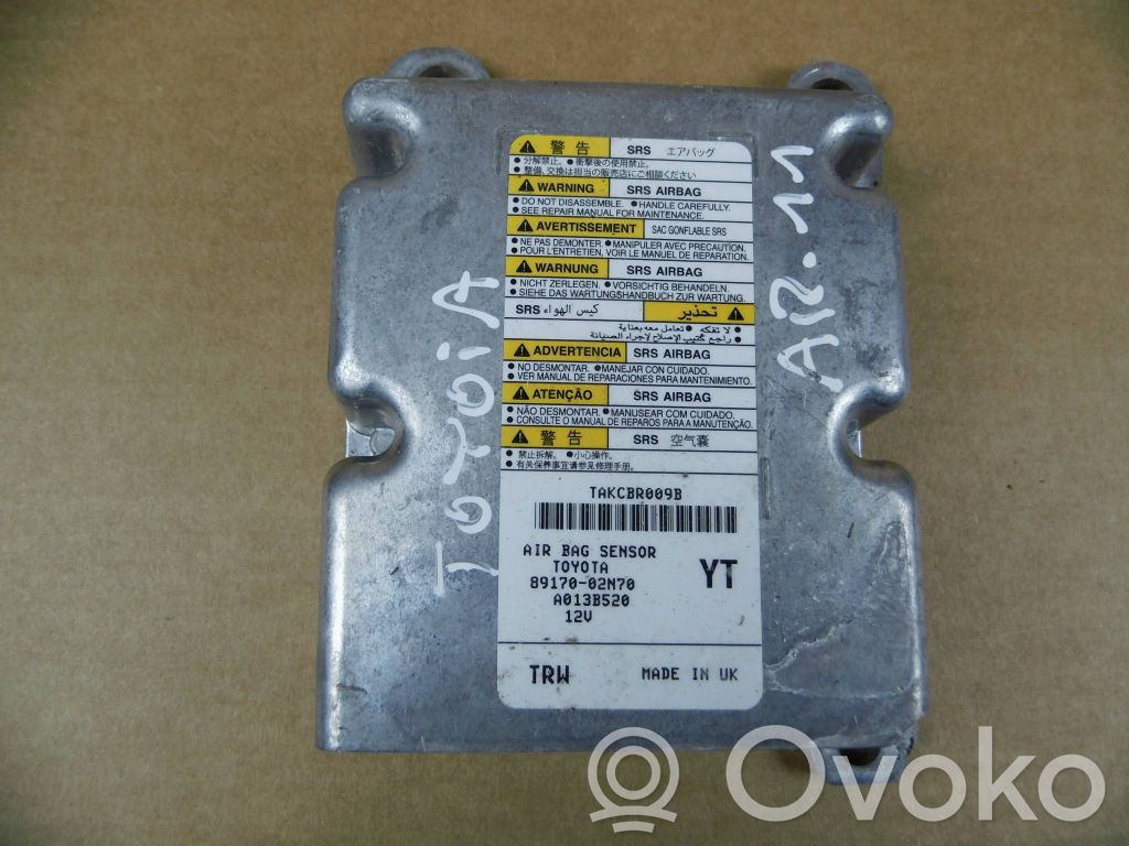 Airbag control unit/module   8917002N70