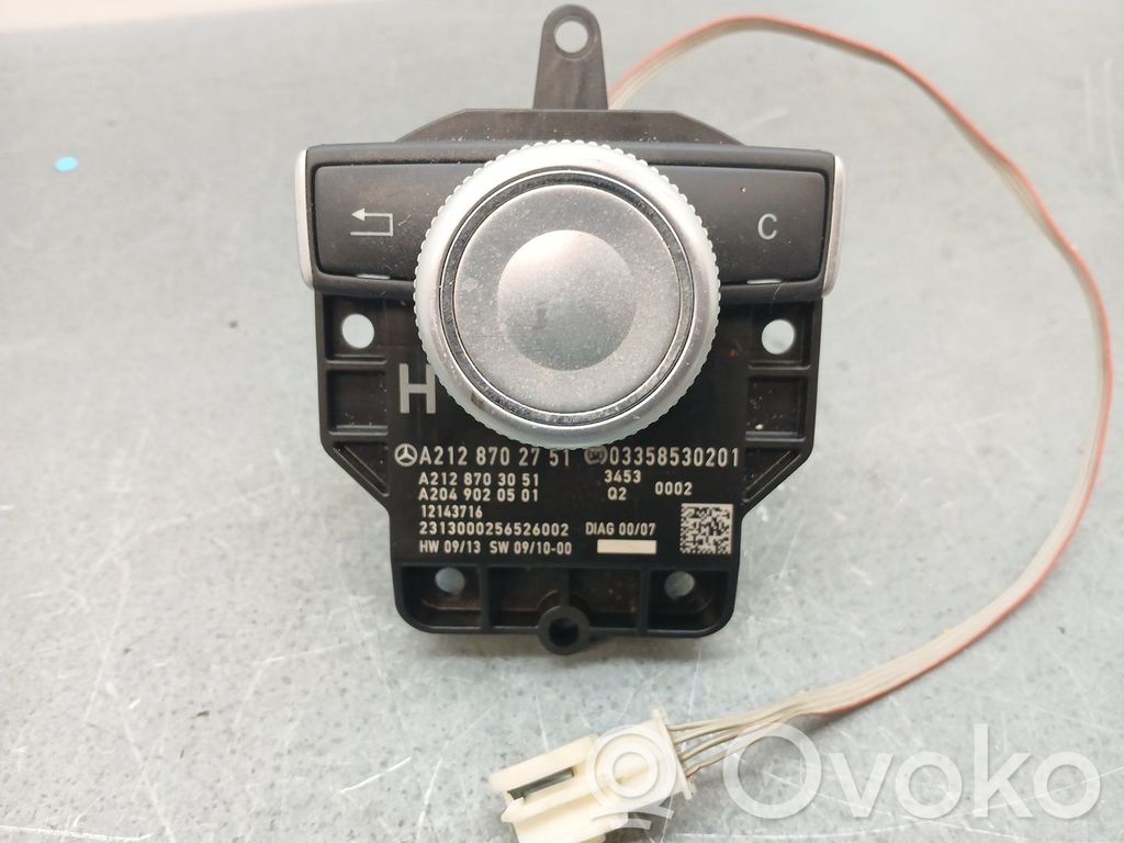 Mercedes-Benz E A207 Interruptor de control multifunción 