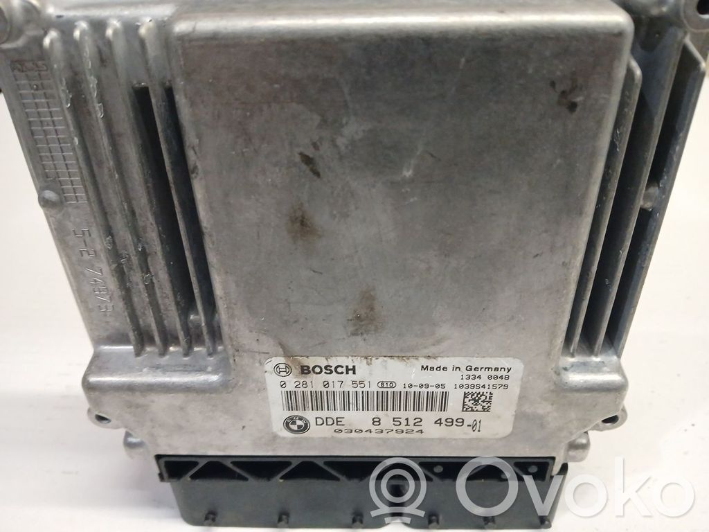 Unidad de control/módulo del motor   851249901,0281017551