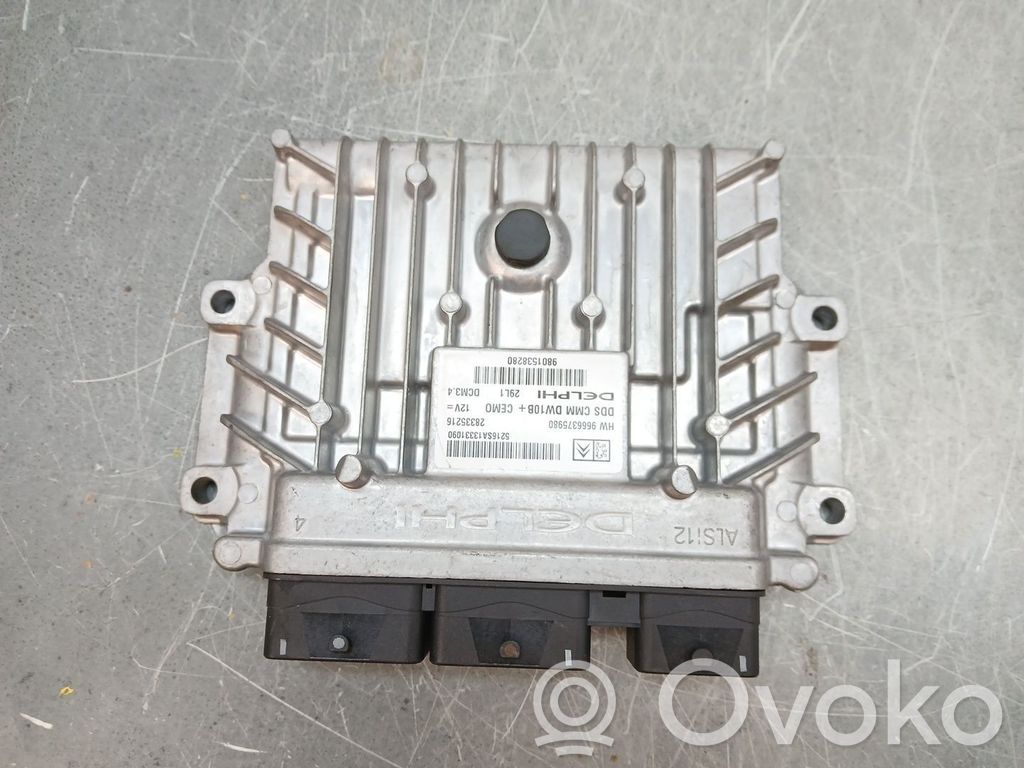 Peugeot 508 Engine control unit/module 