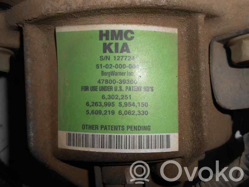 Hyundai Santa Fe Rear differential 
