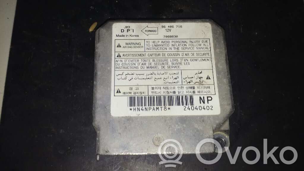 Daewoo Lacetti Airbag control unit/module 