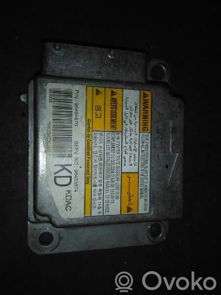 Chevrolet Matiz Airbag control unit/module 