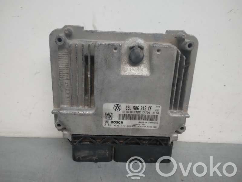 Skoda Superb B6 (3T) Engine control unit/module 