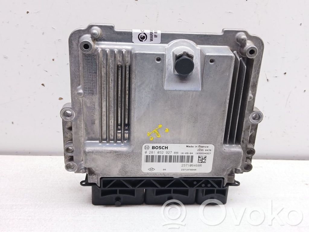 Engine control unit/module   237106468R,237107894R,0281032927