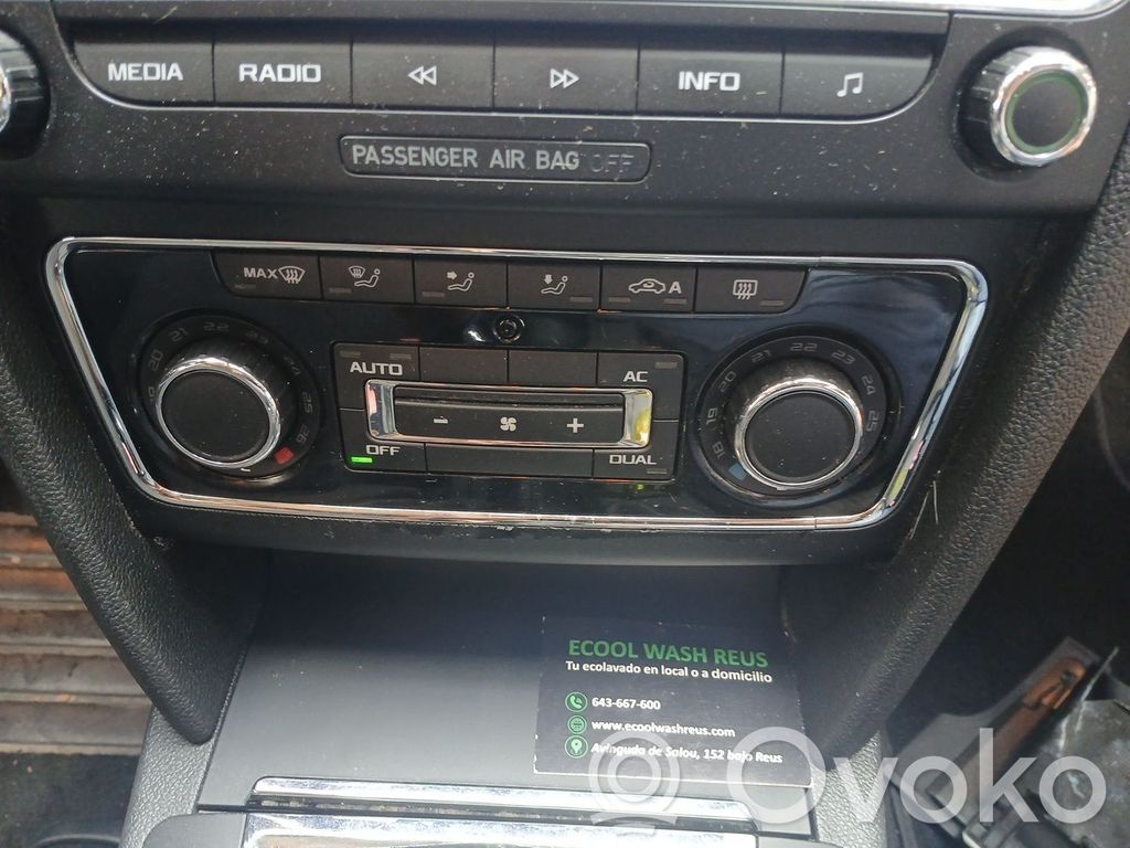 Skoda Superb B6 (3T) Centralina del climatizzatore