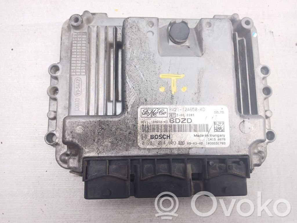 Ford Fiesta Unidad de control/módulo del motor 