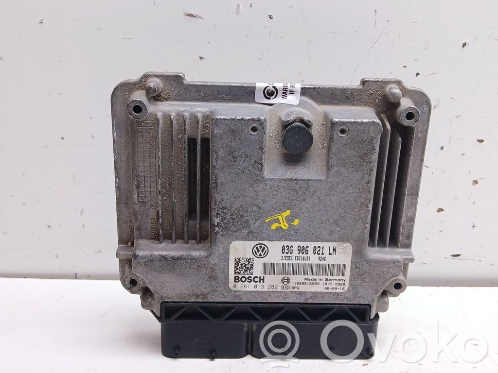 Engine control unit/module   03G906021LN,0281013282