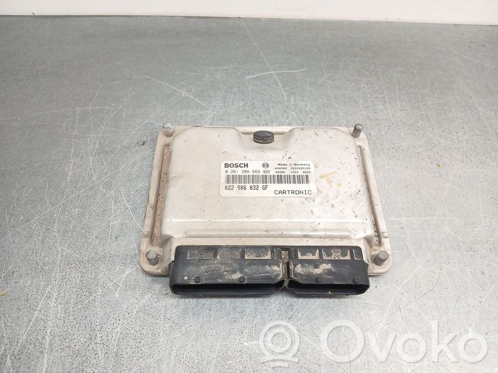 Engine control unit/module   0261208668,022906032GF