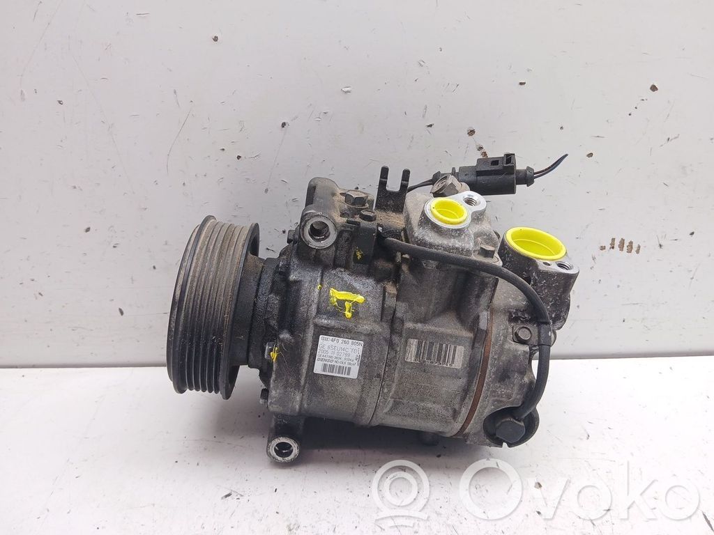 Audi A6 S6 C6 4F Kompresor / Sprężarka klimatyzacji A/C 
