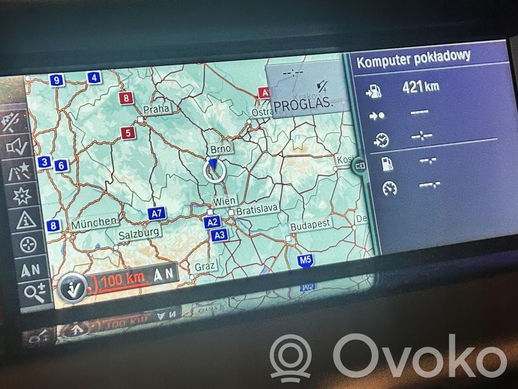 BMW 5 GT F07 Monitor / wyświetlacz / ekran 