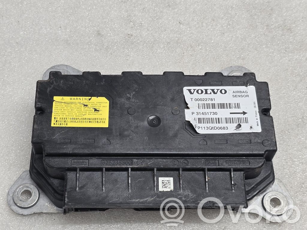 Volvo XC90 Airbag control unit/module 