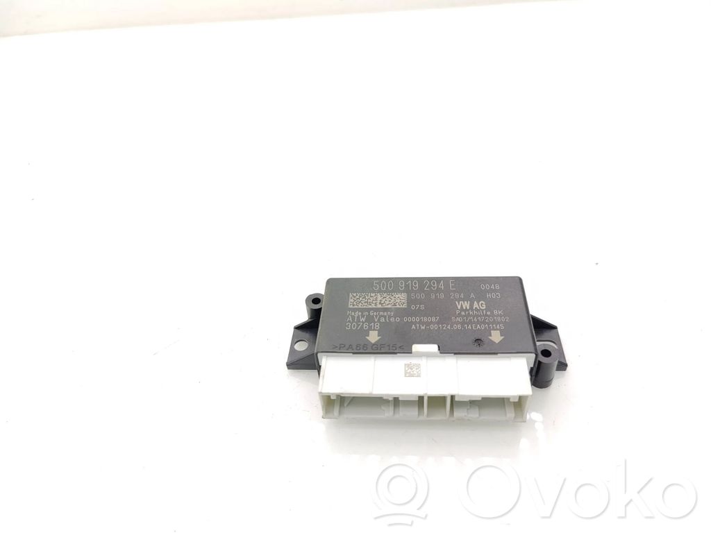 Skoda Octavia Mk3 (5E) Pysäköintitutkan (PCD) ohjainlaite/moduuli 