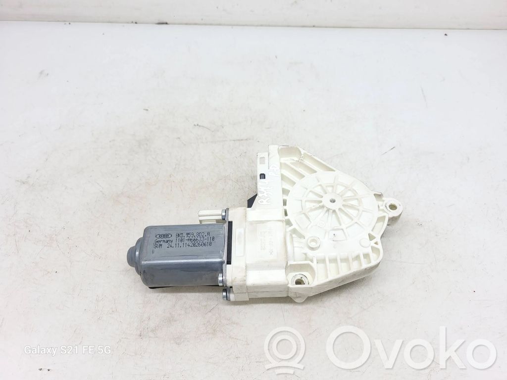 Audi A4 S4 B8 8K Silnik regulatora szyby drzwi przednich 