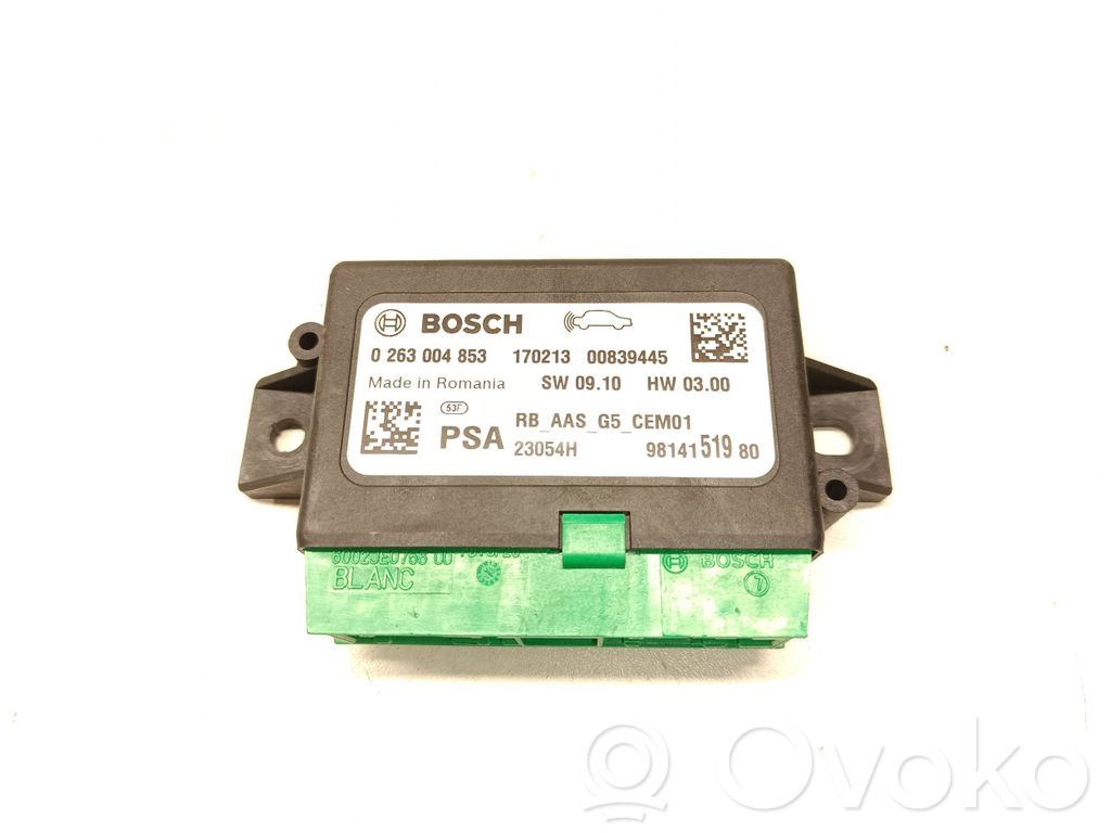 Citroen Jumpy Parking PDC control unit/module 
