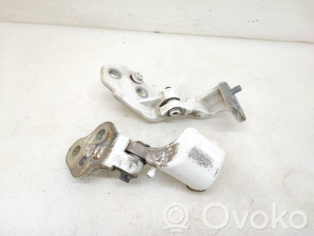 Front door hinge set
