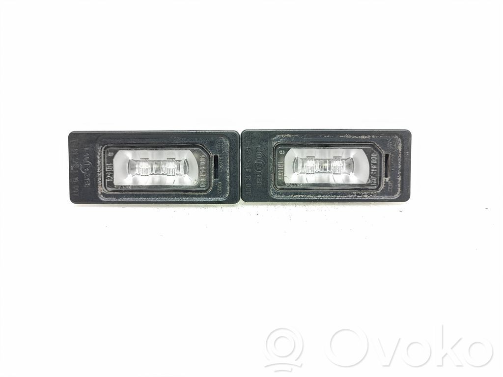 Audi A6 S6 C7 4G Éclairage de plaque d'immatriculation 