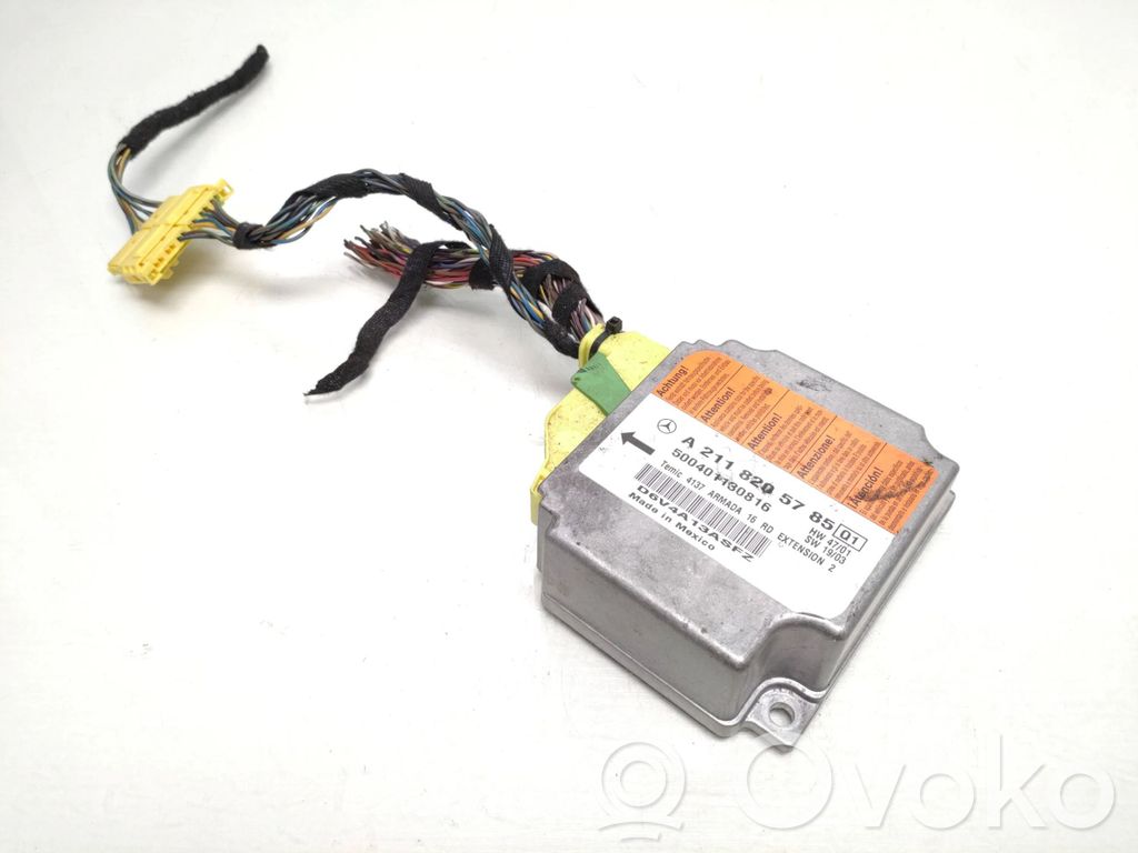 Mercedes-Benz E W211 Airbag control unit/module 