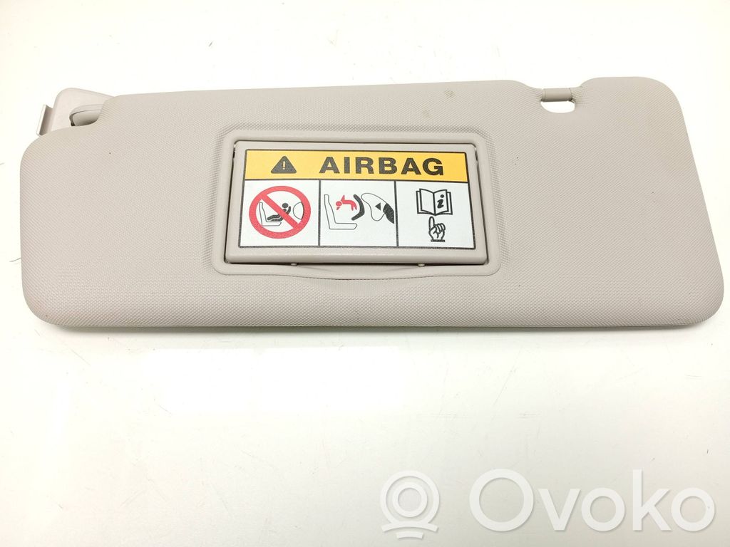 Renault Zoe Sun visor 