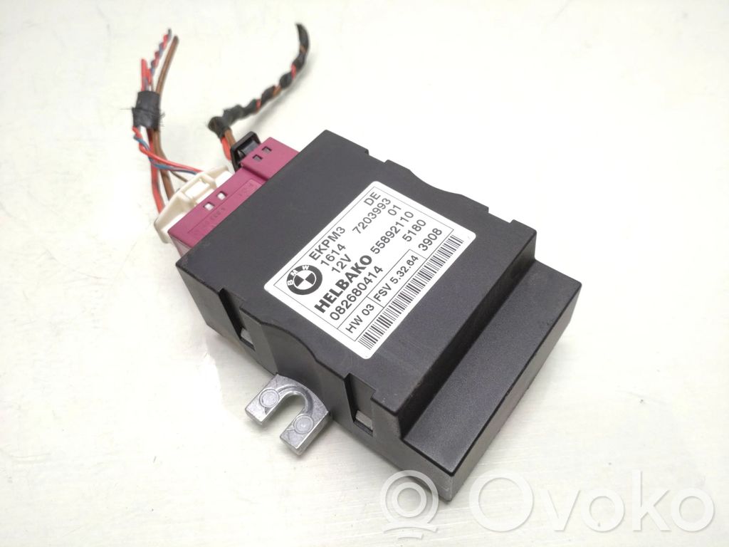 BMW 5 E60 E61 Fuel injection pump control unit/module 