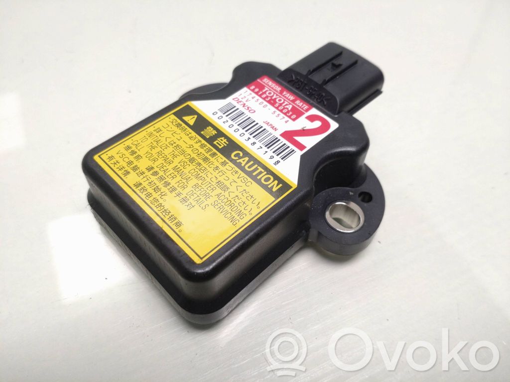 Lexus RX 450H ESP acceleration yaw rate sensor 
