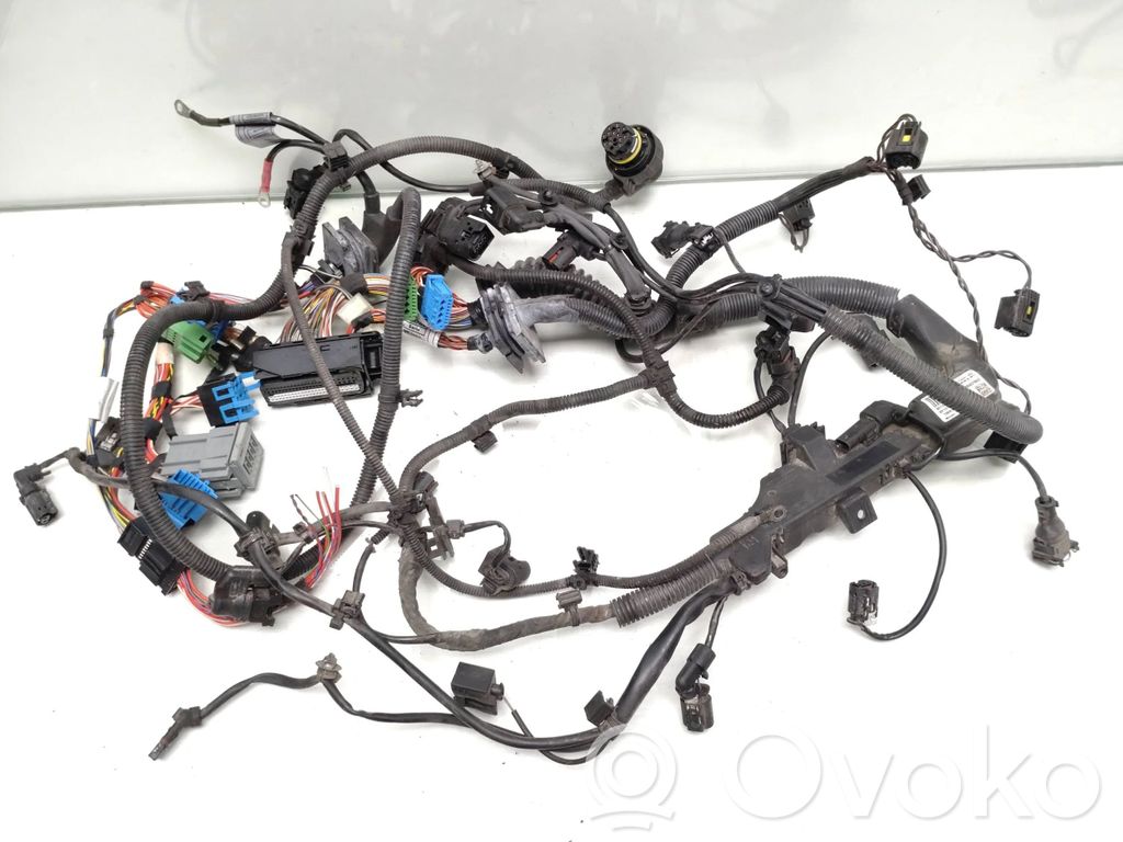 BMW 3 E90 E91 Проводка двигателя 
