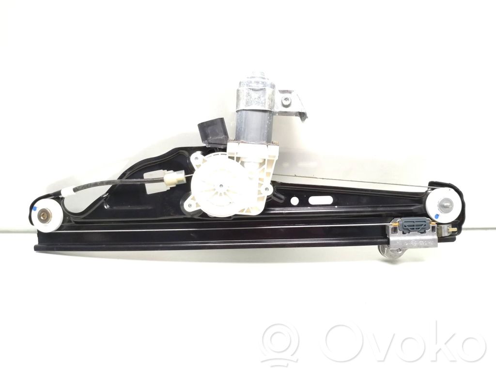 BMW 5 E60 E61 Rear door window regulator with motor 