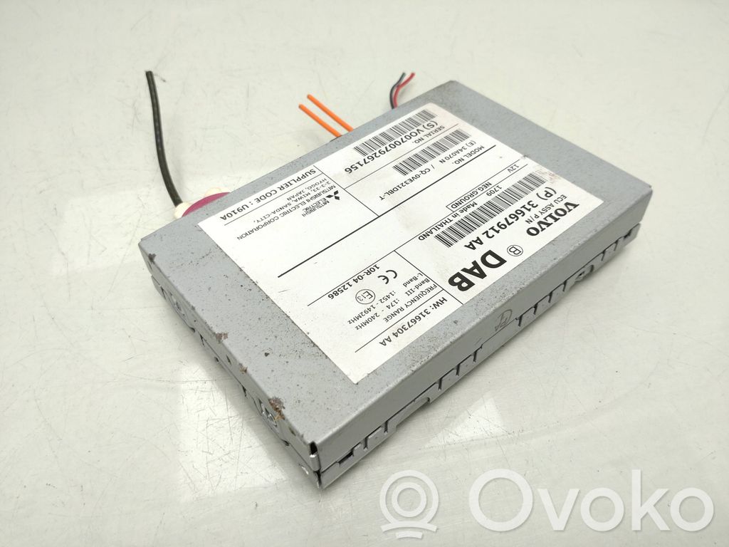 Volvo V60 Antenna control unit 